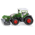 SIKU Farmer - traktor Fendt 942 Vario s předním sekacím nástavcem 1:50