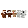Teddies Maňásek zvířátko plyš 30cm 5 druhů 0+