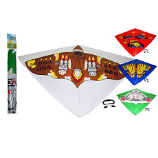 Wiky Drak plast 110x72cm asst 4 druhy v sáčku Wiky Drak plast 110x72cm asst 4 druhy v sáčku