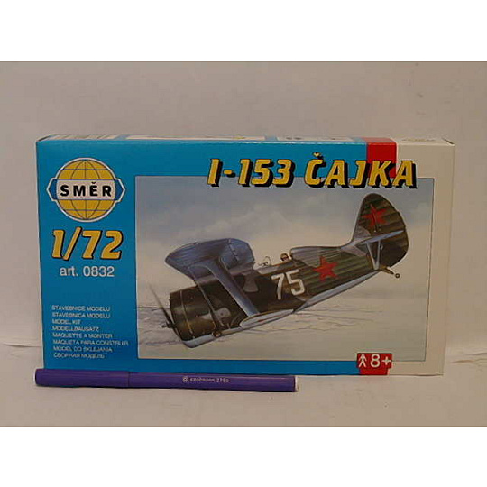 Směr modely plastové POLIKARPOV I-153 Čajka 1:72 Směr modely plastové POLIKARPOV I-153 Čajka 1:72