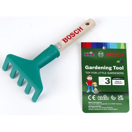 Klein Bosch Garten - Ruční hrábě, krátké
