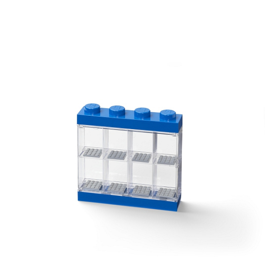 Smartlife LEGO sběratelská skříňka na 8 minifigurek - modrá Smartlife LEGO sběratelská skříňka na 8 minifigurek - modrá