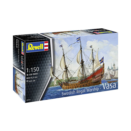 Revell Plastic ModelKit loď 05414 - Sailing Ship VASA (1:150)