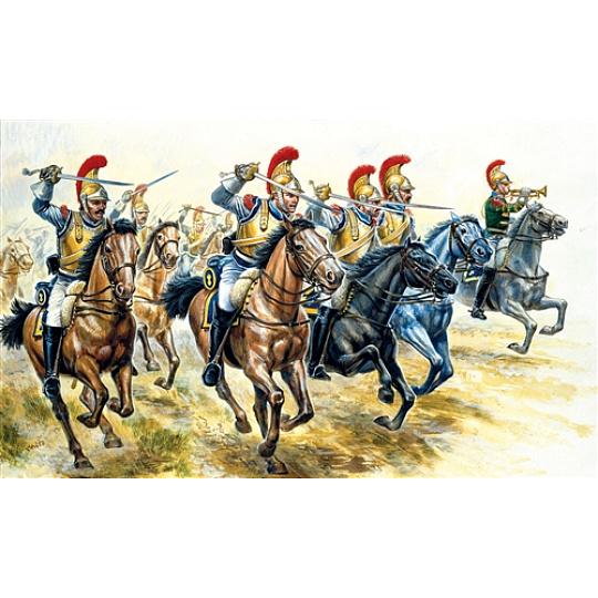 Italeri Model Kit figurky 6003 - FRENCH HEAVY CAVALRY (NAP. WARS) (1:72) Italeri Model Kit figurky 6003 - FRENCH HEAVY CAVALRY (NAP. WARS) (1:72)