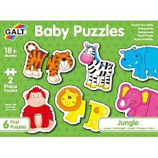 Puzzle pro nejmenší – zvířátka v džungli 2.