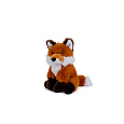 Teddies Liška sedící plyš 17cm 0m+