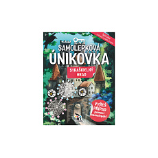 Jiri Models Samolepková únikovka Strašidelný hrad 20x26cm CZ verze