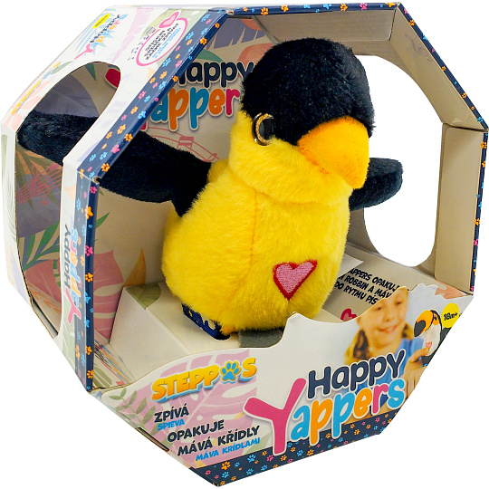 Steppos Mac Toys STEPPOS Happy Yappers Žluva