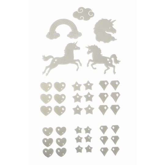 Simba GID svítící sada jednorožec, 41 dílů