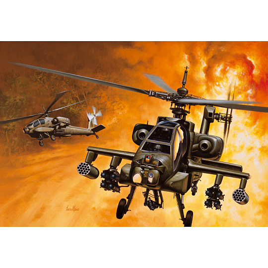 Italeri Model Kit vrtulník 0159 - AH-64A APACHE (1:72) Italeri Model Kit vrtulník 0159 - AH-64A APACHE (1:72)