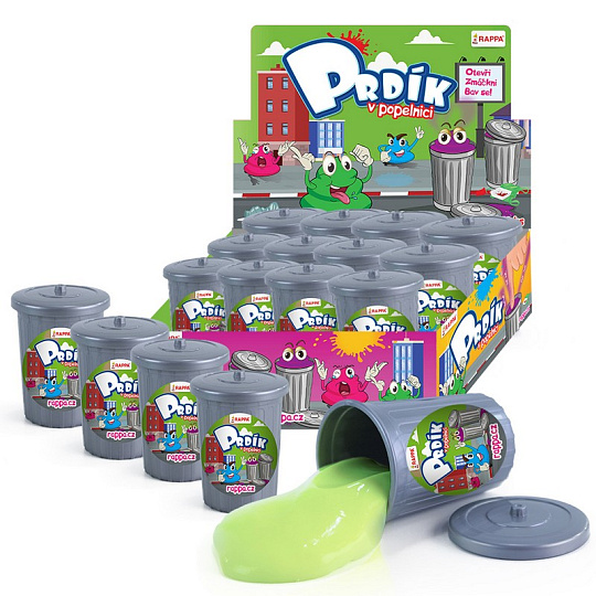 Rappa Prdík - prdící hmota v popelnici