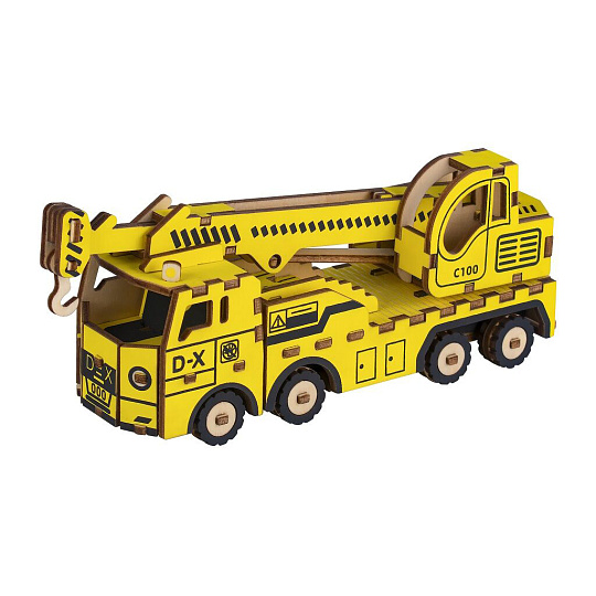 Rappa Woodcraft Dřevěné 3D puzzle Jeřábový vůz