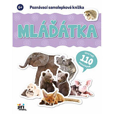 Jiri Models Poznávací samolepková knížka Mláďátka