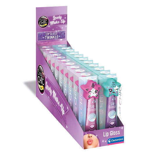 Clementoni Crazy CHIC - Lovelly Collection - Lesk na pery ROLL-ON, assort Clementoni Crazy CHIC - Lovelly Collection - Lesk na pery ROLL-ON, assort