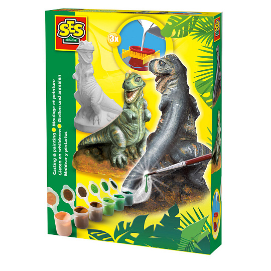 SES Sádrový komplet pro odlévání - T-rex SES Sádrový komplet pro odlévání - T-rex