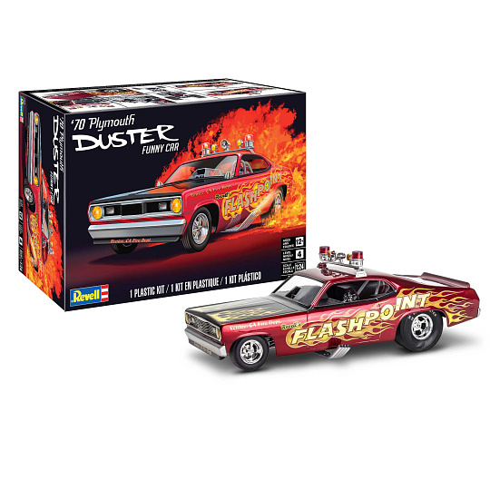 Revell Plastic ModelKit MONOGRAM auto 4528 - 70 Plymouth Duster  (1:24)