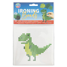 Rappa Zažehlovací korálky 15x15 cm Dinosaurus