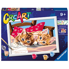 Ravensburger CreArt Dvě mazlivá koťata Ravensburger CreArt Dvě mazlivá koťata