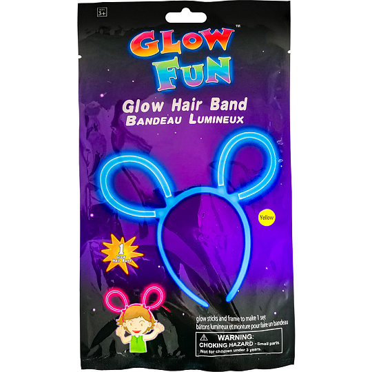 Glumi Mac Toys GLUMI Svítící čelenka - Ouška