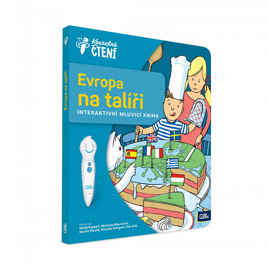 Albi Kouzelné čtení Kniha Evropa na talíři Albi Kouzelné čtení Kniha Evropa na talíři