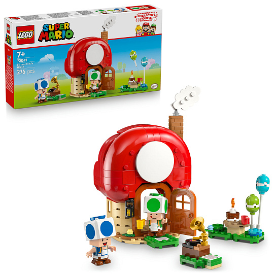 LEGO Super Mario™ 72041 Toad a párty v jeho domku LEGO Super Mario™ 72041 Toad a párty v jeho domku