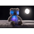 Teddies Snílek medvěd bílý plyš 40cm na baterie se světlem se zvukem v sáčku