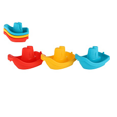 Loď do vody 3ks plast 15cm 6m+