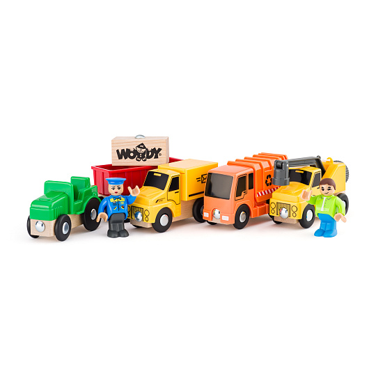 Woody Sada aut - Užitkové vozy, 8ks