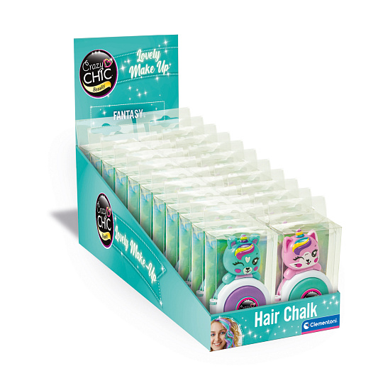 Clementoni Crazy CHIC - Lovelly Collection - Kriedy na vlasy, assort Clementoni Crazy CHIC - Lovelly Collection - Kriedy na vlasy, assort