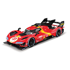 Bburago - RACING MODEL KIT, Ferrari 499P - 24h Le Mans, červená, 1:24