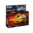 Revell ModelSet STRANGER THINGS auto 67725 - VW T3 Bus "Surfer Boy" (1:25)