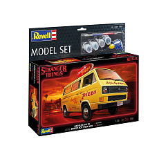 Revell ModelSet STRANGER THINGS auto 67725 - VW T3 Bus "Surfer Boy" (1:25)