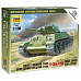 Zvezda Wargames (WWII) tank 6101 - Soviet Medium Tank T-34/76 (1:100)