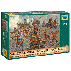 Zvezda Wargames (AoB) figurky 8027 - Medieval Powder Artillery (1:72)