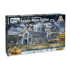 Italeri Model Kit diorama 6199 - Battle of Normandy: Saint-Mere-Église 6 June 1944 (1:72)