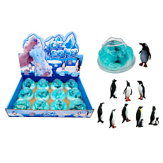 Teddies Sliz - hmota s tučňákem 7x4cm