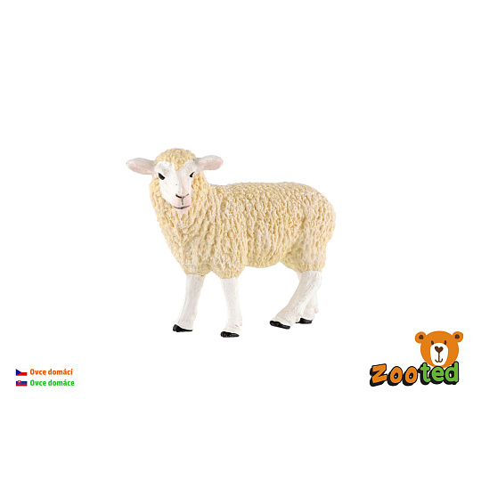 ZOOted Ovce domácí zooted plast 8cm 
