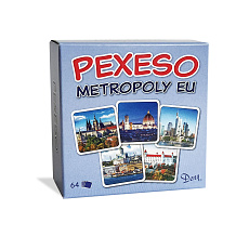 Rappa Pexeso Hlavní města EU v krabičce