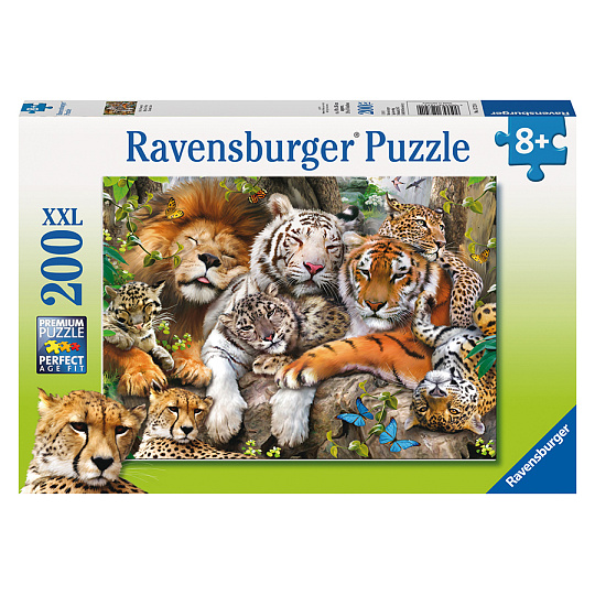 Ravensburger puzzle Velká kočka 200d