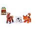 Teddies Zvířátko plyš 18-20cm Moje první zvířátka se zvukem asst 3 druhy