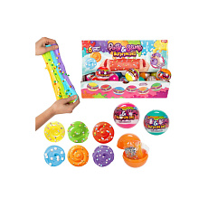 Teddies Sliz/Hmota s doplňky 7cm mix druhů v kouli