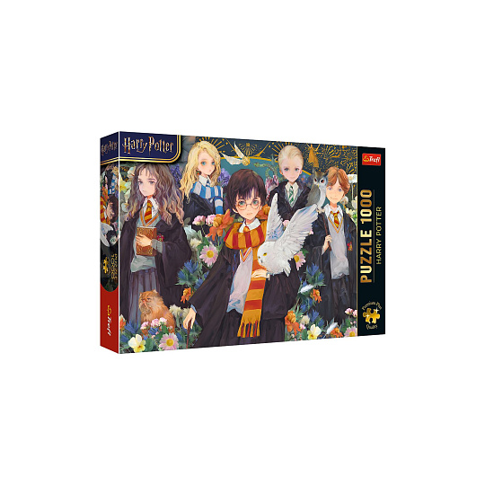 Puzzle Premium Plus: Harry Potter 1000 dílků 68,3x48cm v krabici 40x27x6cm Puzzle Premium Plus: Harry Potter 1000 dílků 68,3x48cm v krabici 40x27x6cm