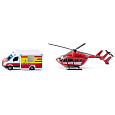 SIKU Super - Ambulance a vrtulník, set
