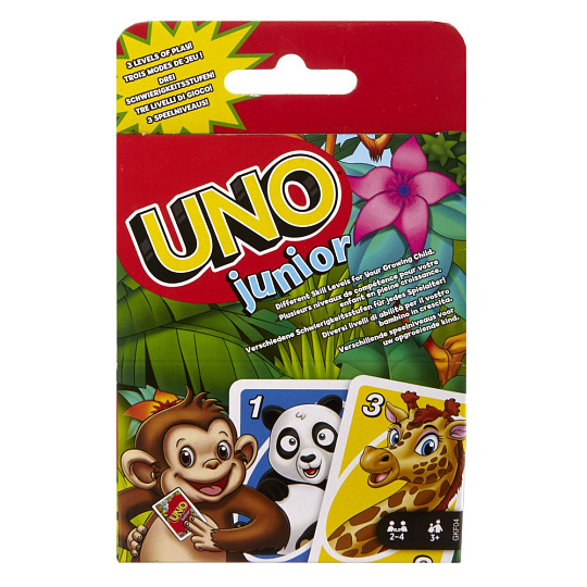Mattel UNO JUNIOR ZVÍŘÁTKA Mattel UNO JUNIOR ZVÍŘÁTKA