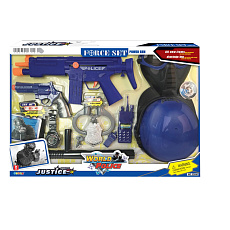 Plejo Mac Toys Policejní sada s helmou Plejo Mac Toys Policejní sada s helmou