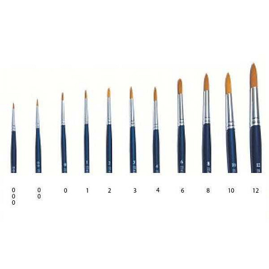 Italeri Brush Synthetic Round 51207 - kulatý syntetický štětec (velikost 4)