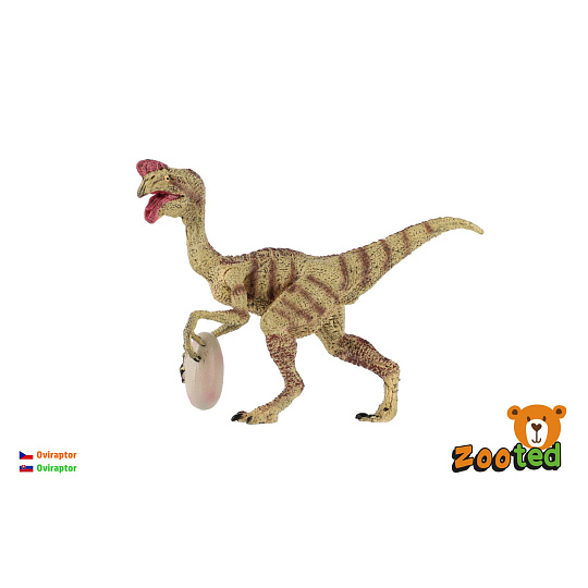 Oviraptor s vejcem dinosaurus zooted plast 12cm Oviraptor s vejcem dinosaurus zooted plast 12cm