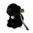 Rappa Plyšový labrador černý 25 cm ECO-FRIENDLY