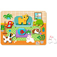 Rappa 2Kids Toys Vkládací puzzle Mazlíčci