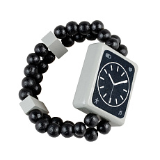 Detoa DŘEVĚNÉ Hodinky OBOUSTRANNÉ ČERNÉ